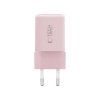 TECH-PROTECT NCM33 2-PORT NETWORK CHARGER PD 33W / QC3.0 BABY PINK